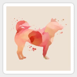 Watercolour Dog Magnet